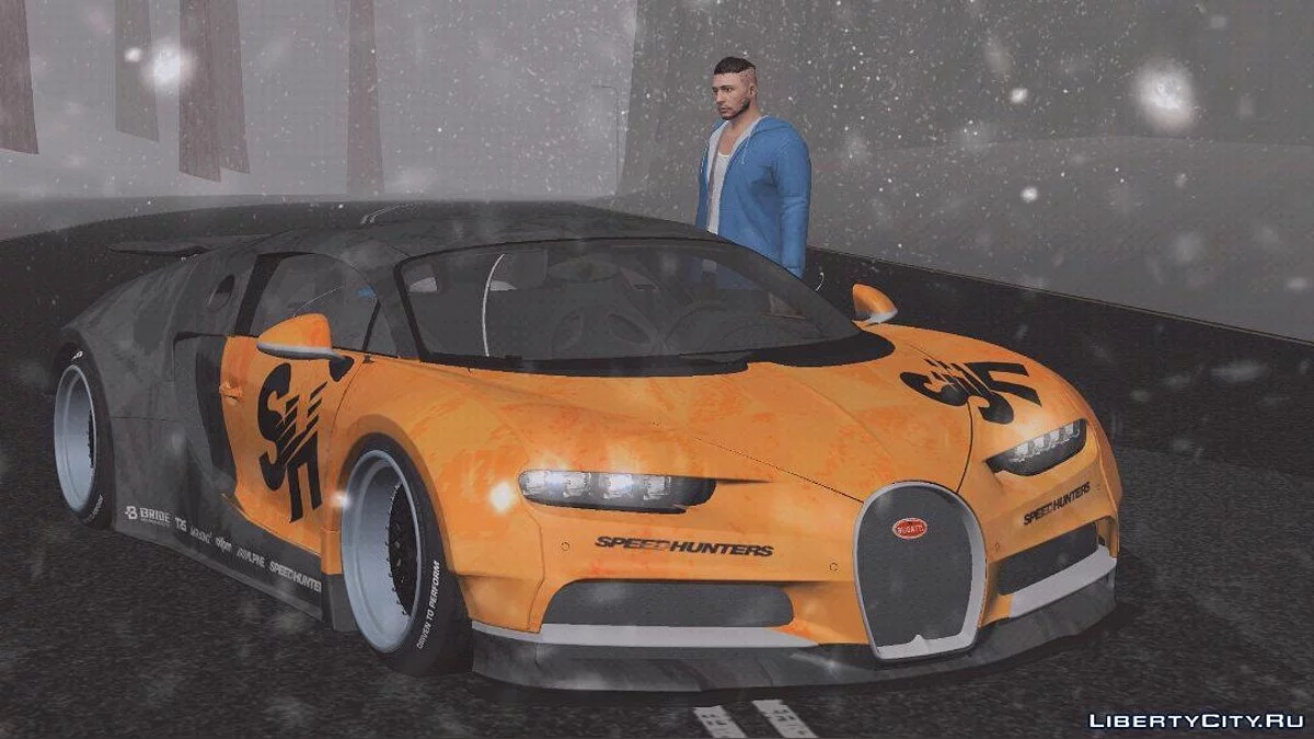 Bugatti Chiron / GTA San Andreas (iOS, Android)