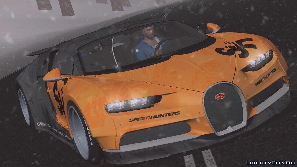 Bugatti Chiron / GTA San Andreas (iOS, Android)