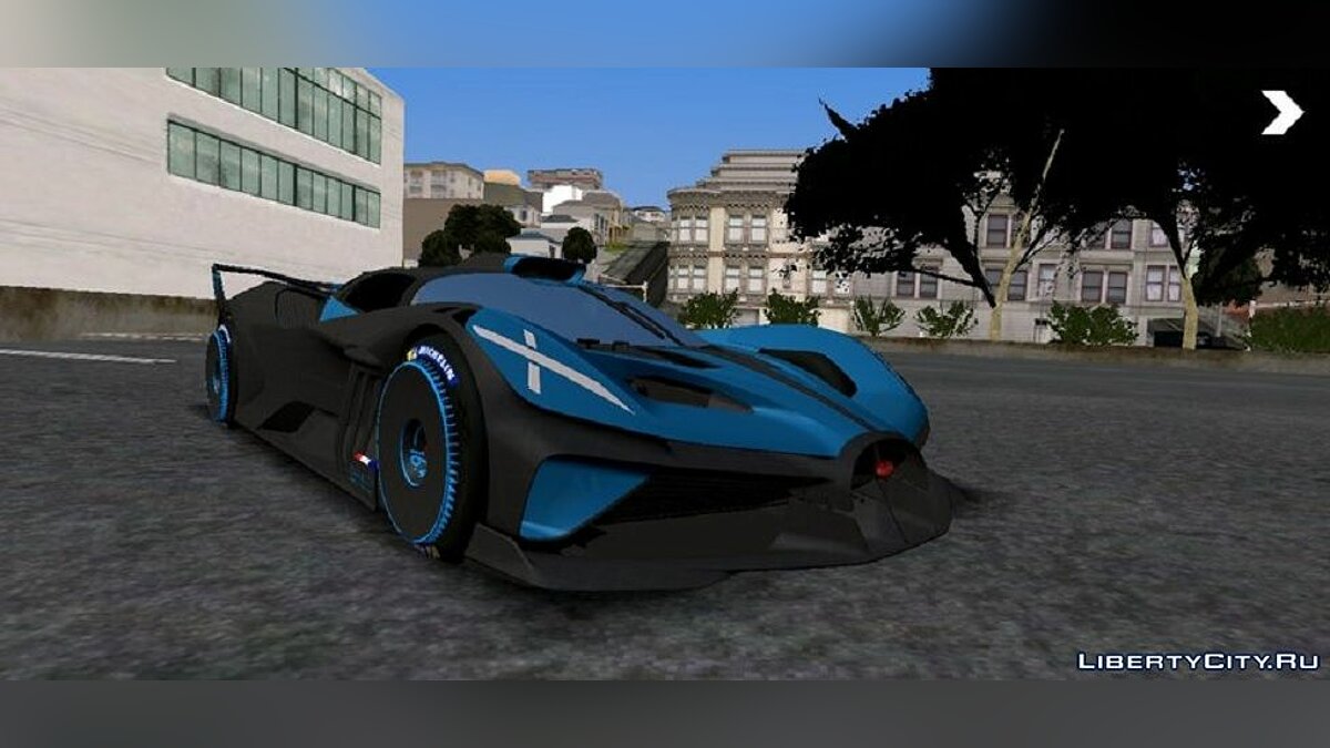 Скачать Bugatti Bolide 2024 V2 для GTA San Andreas (iOS, Android)