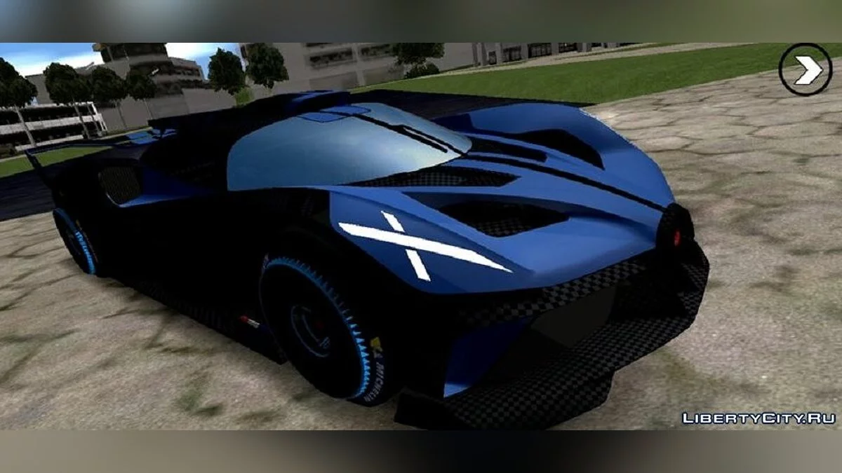 Bugatti Bolide 2024 / GTA San Andreas (iOS, Android)