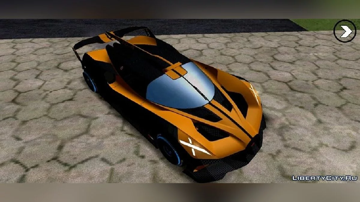 Bugatti Bolide 2024 / GTA San Andreas (iOS, Android)
