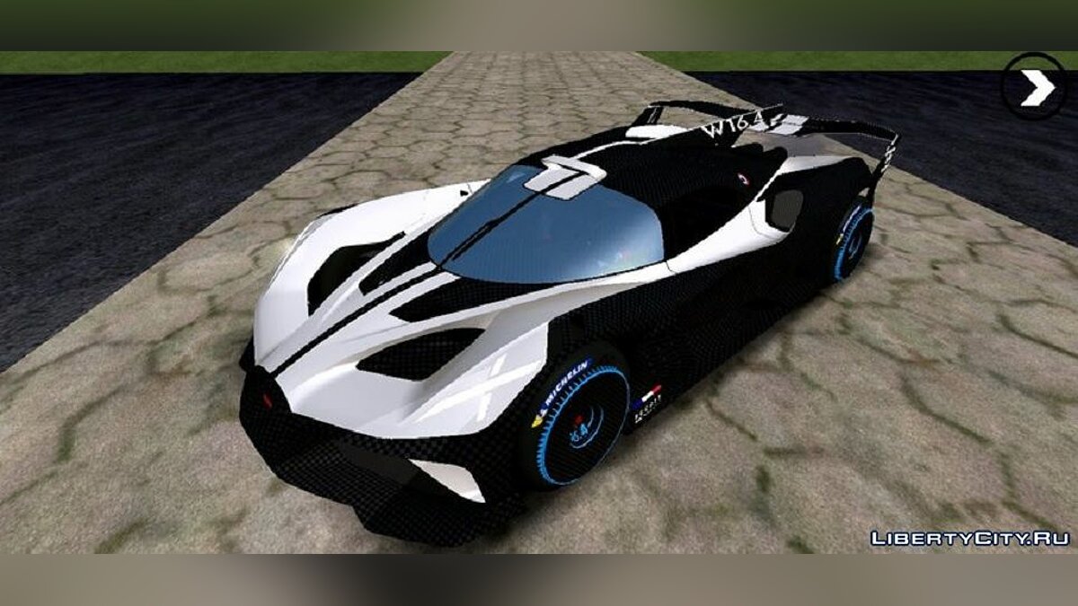 Bugatti Bolide 2024 для GTA San Andreas (iOS, Android) - Картинка #4