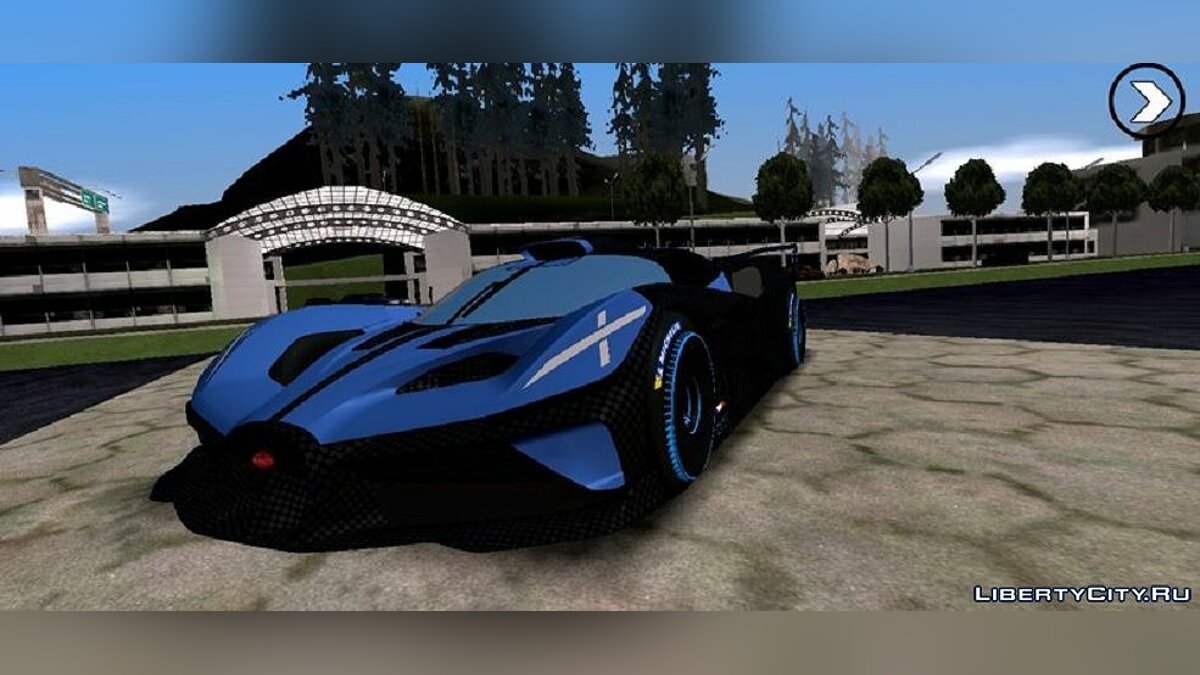Bugatti Bolide 2024 для GTA San Andreas (iOS, Android) - Картинка #1