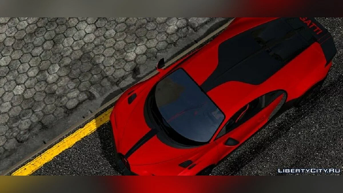 Bugatti Chiron Pur Sport / GTA San Andreas (iOS, Android)