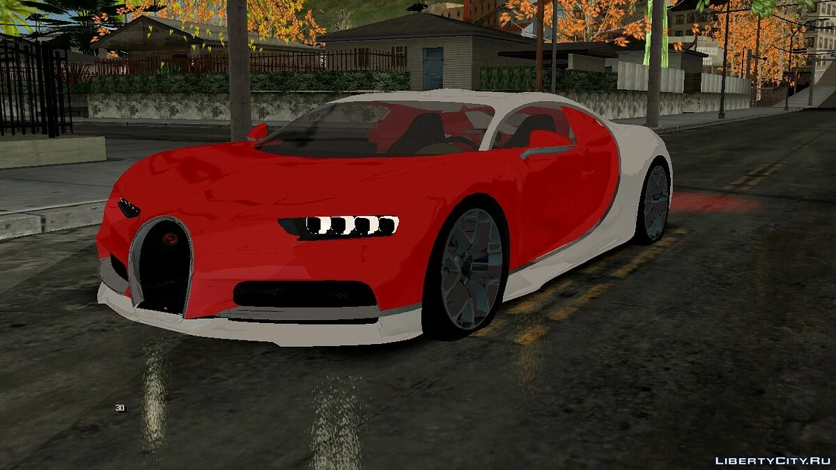 Bugatti Chiron (только DFF) / GTA San Andreas (iOS, Android)