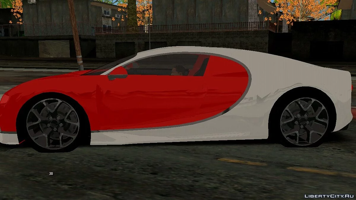 Bugatti Chiron (только DFF) / GTA San Andreas (iOS, Android)