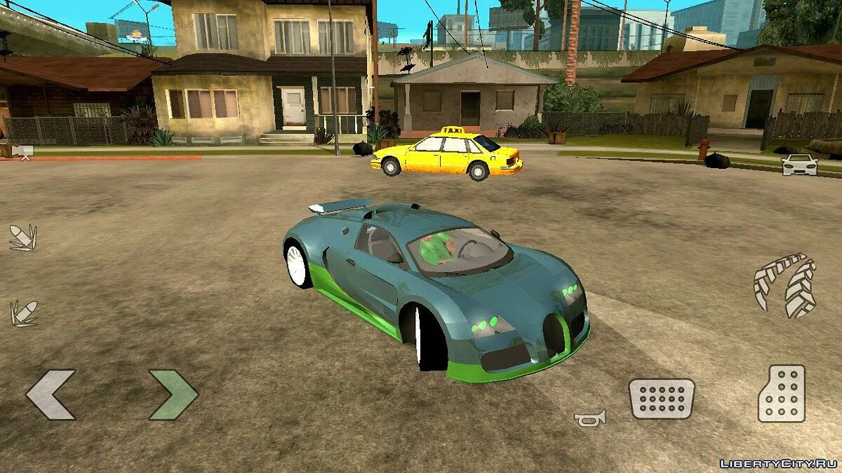 Bugatti Veyron (только DFF) / GTA San Andreas (iOS, Android)
