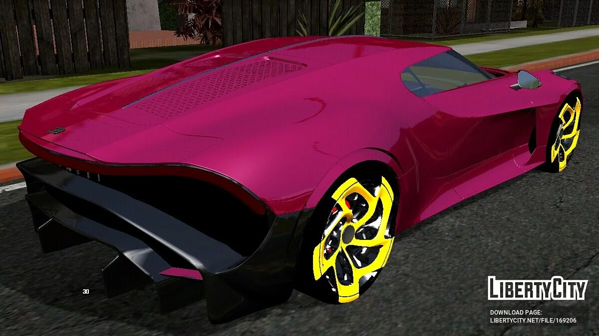 Bugatti La Voiture Noire (только DFF) / GTA San Andreas (iOS, Android)