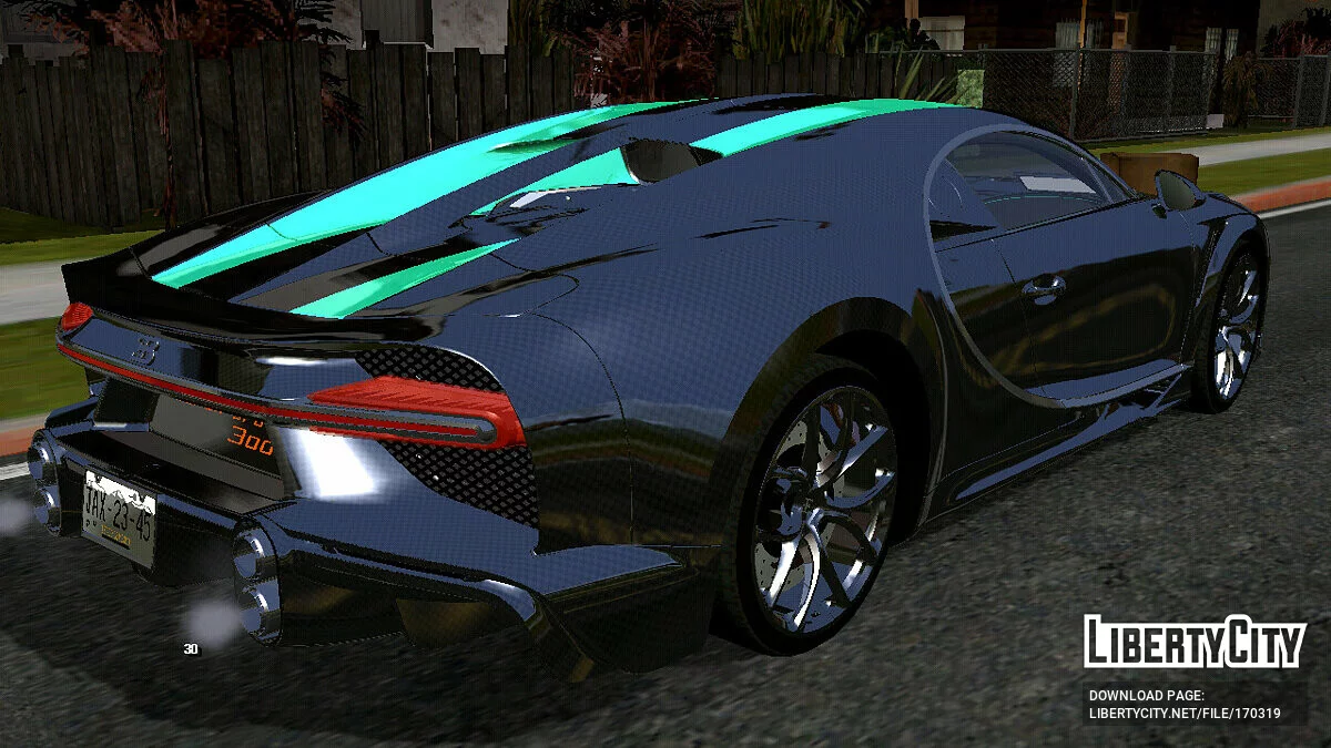 Bugatti Chiron Super Sport 300+ (только DFF) / GTA San Andreas (iOS, Android)