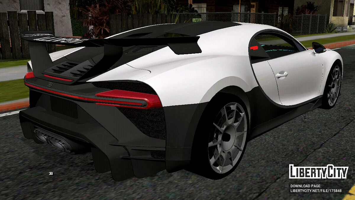Bugatti Chiron Pur Sport 2021 (только DFF) / GTA San Andreas (iOS, Android)