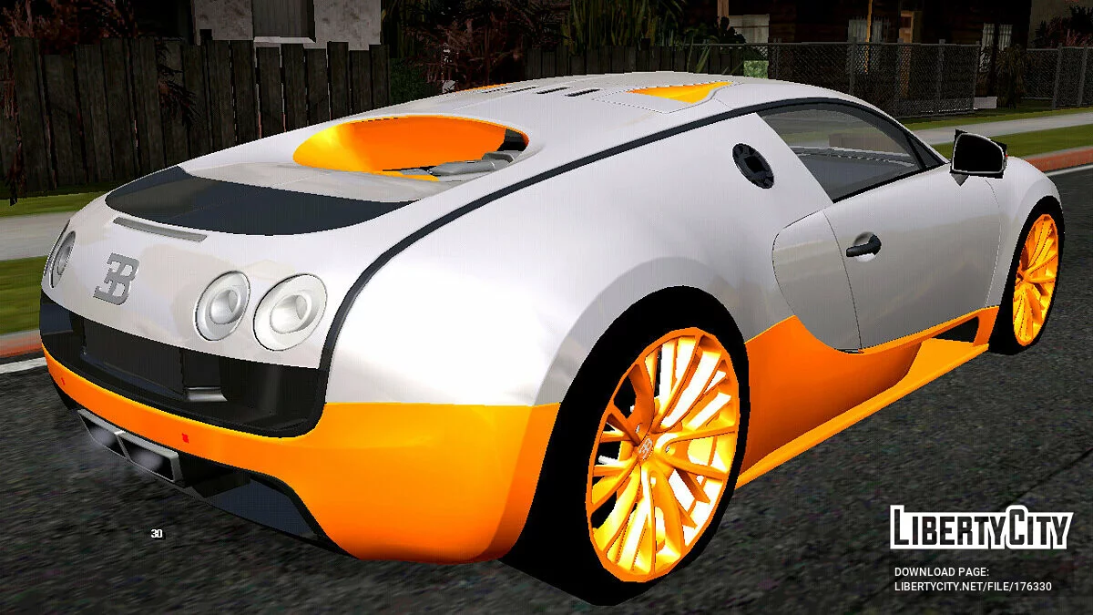 Bugatti Veyron (только DFF) / GTA San Andreas (iOS, Android)