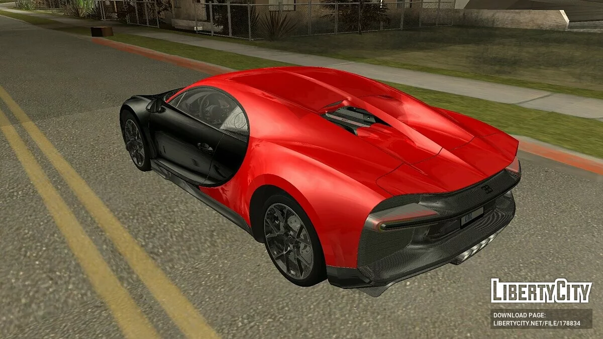 2018 Bugatti Chiron Sport / GTA San Andreas (iOS, Android)
