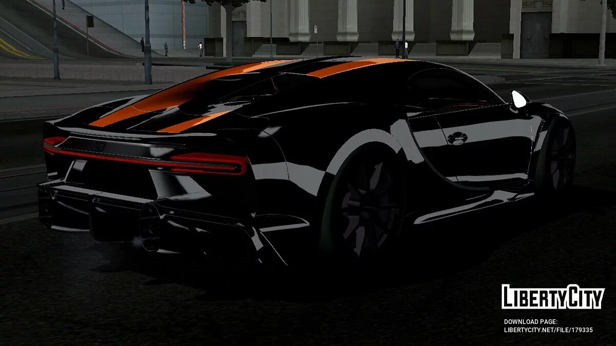 Bugatti Chiron Super Sport 2020 / GTA San Andreas (iOS, Android)