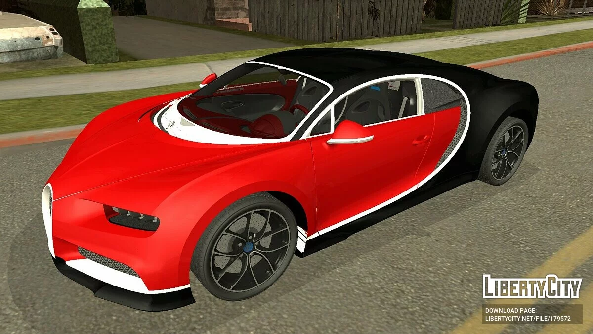 Bugatti Chiron / GTA San Andreas (iOS, Android)