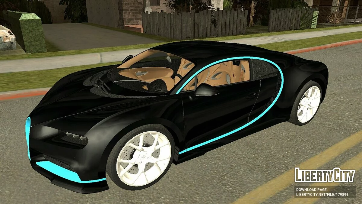 Bugatti Chiron / GTA San Andreas (iOS, Android)