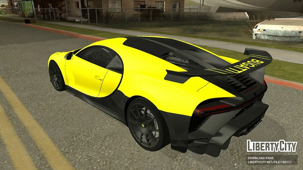 Bugatti Chiron / GTA San Andreas (iOS, Android)