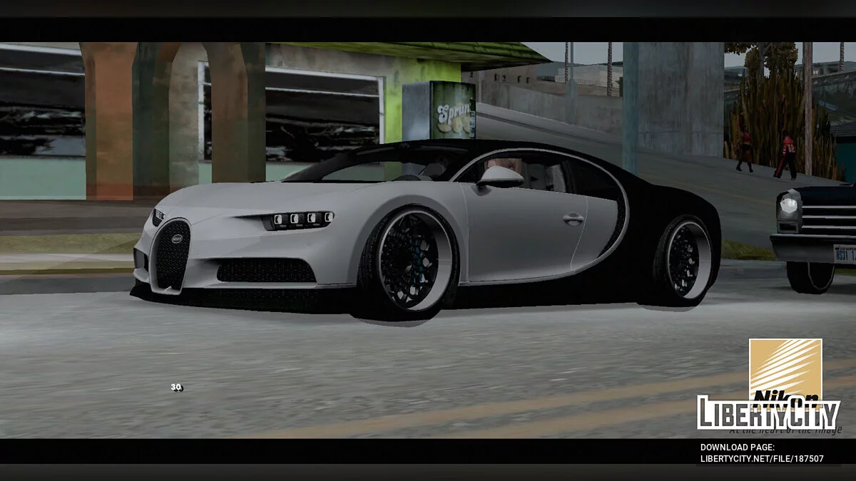 Roselia's Bugatti Chiron / GTA San Andreas (iOS, Android)