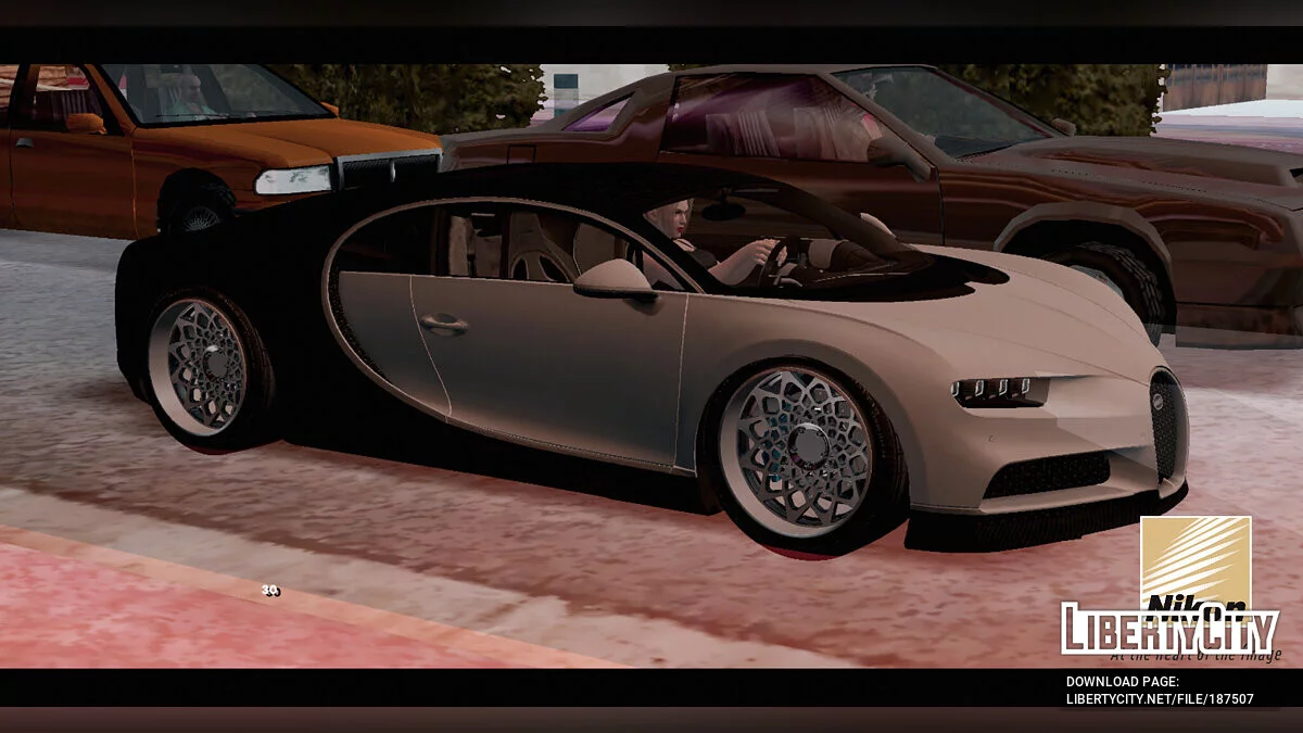 Roselia's Bugatti Chiron / GTA San Andreas (iOS, Android)