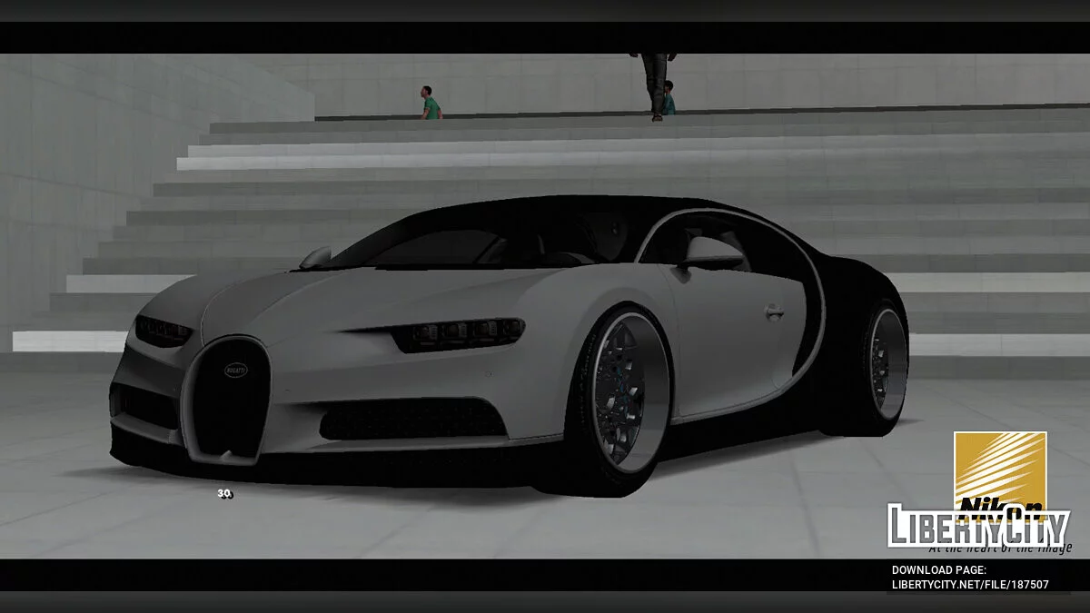 Roselia's Bugatti Chiron / GTA San Andreas (iOS, Android)