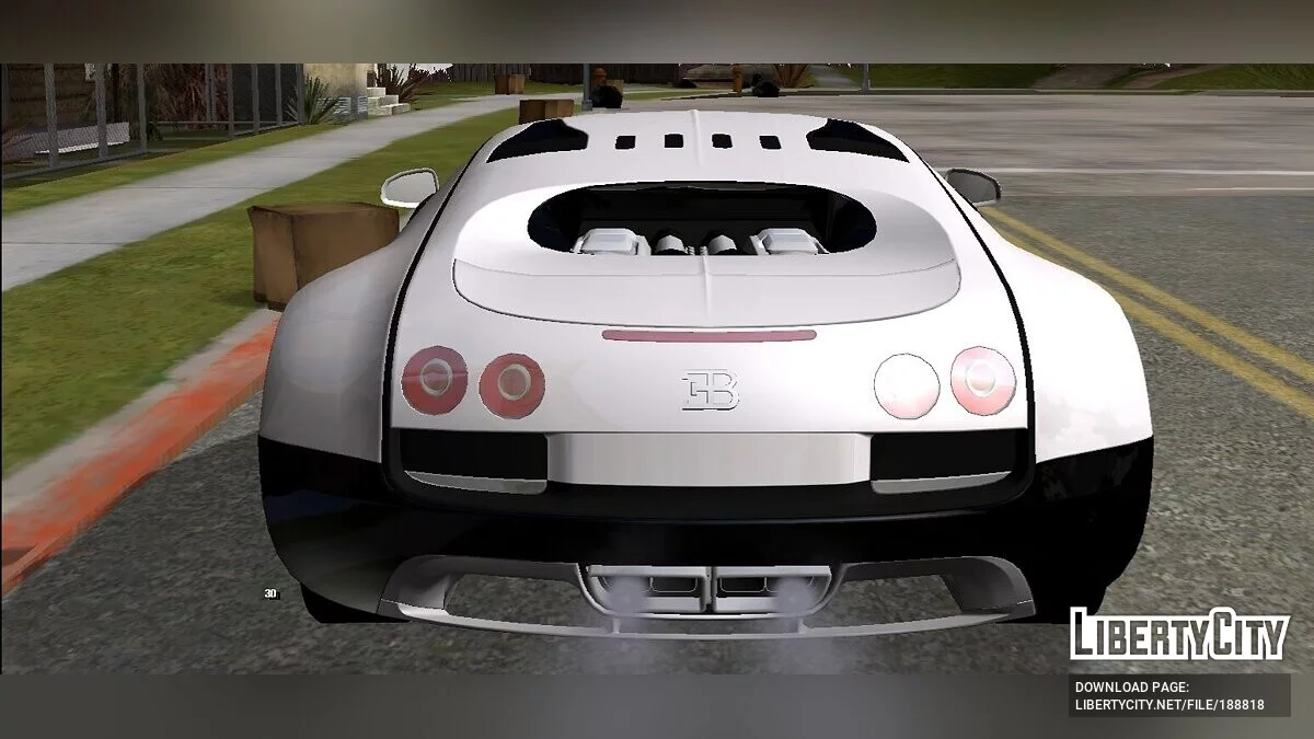 Bugatti Veyron (только DFF) / GTA San Andreas (iOS, Android)