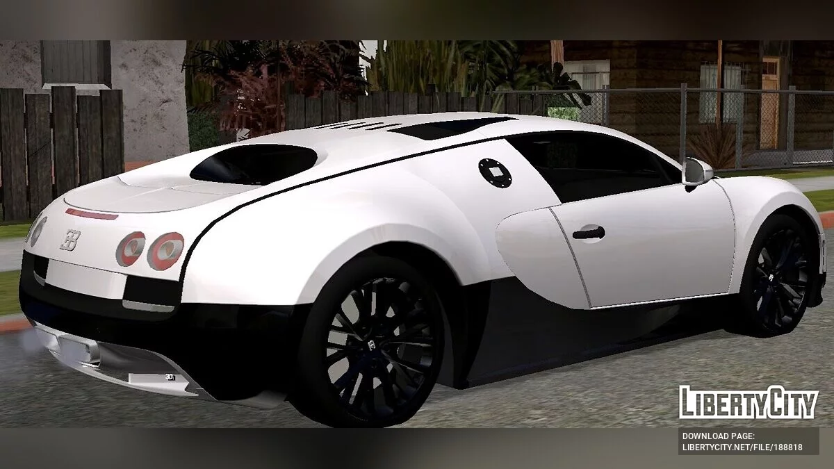 Bugatti Veyron (только DFF) / GTA San Andreas (iOS, Android)
