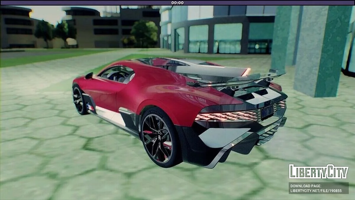 2019 Bugatti Divo / GTA San Andreas (iOS, Android)