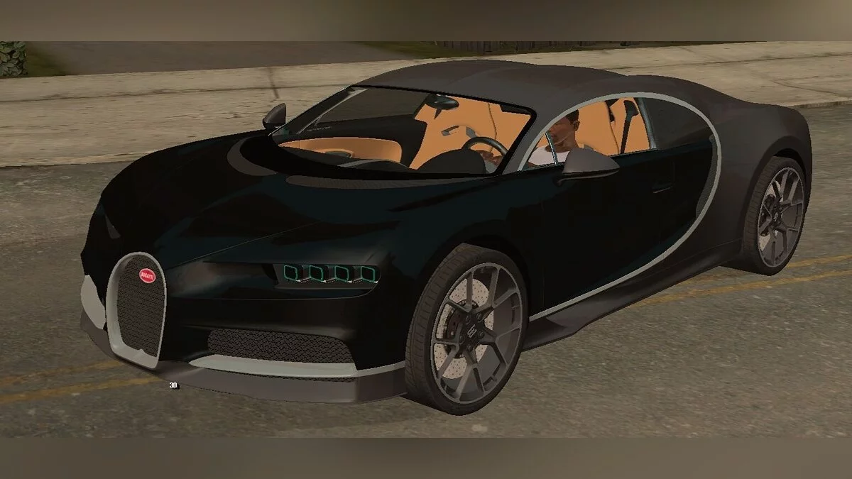 Bugatti Chiron / GTA San Andreas (iOS, Android)
