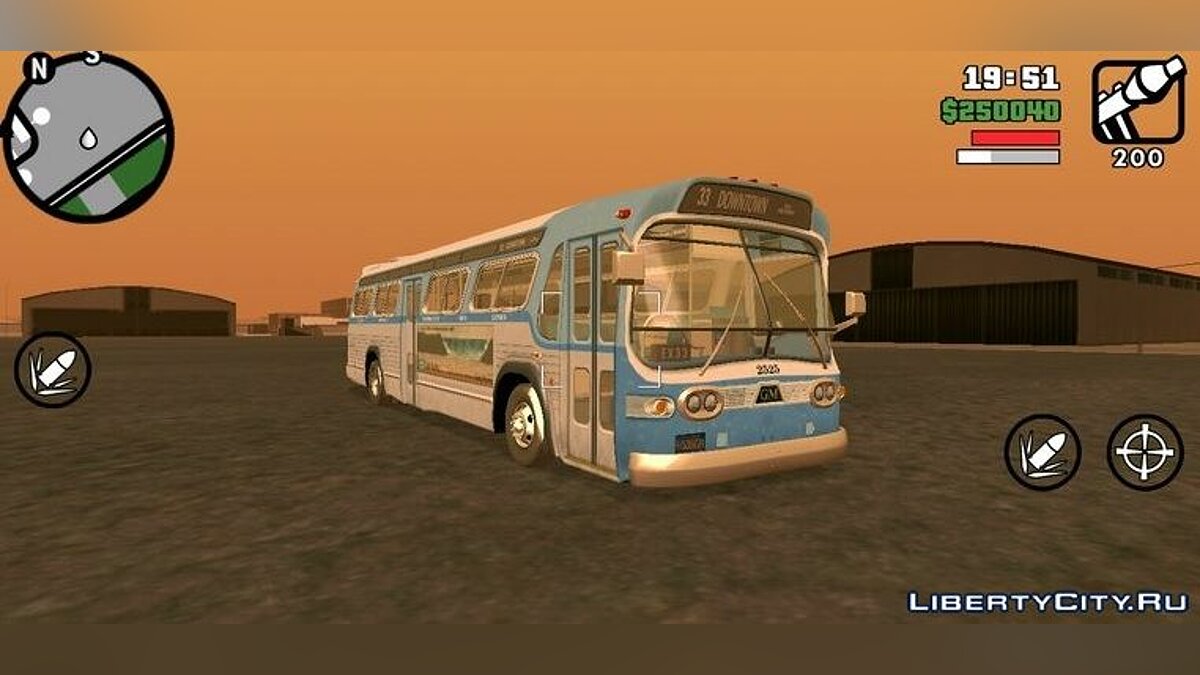 Скачать Enterable Bus для GTA San Andreas (iOS, Android)