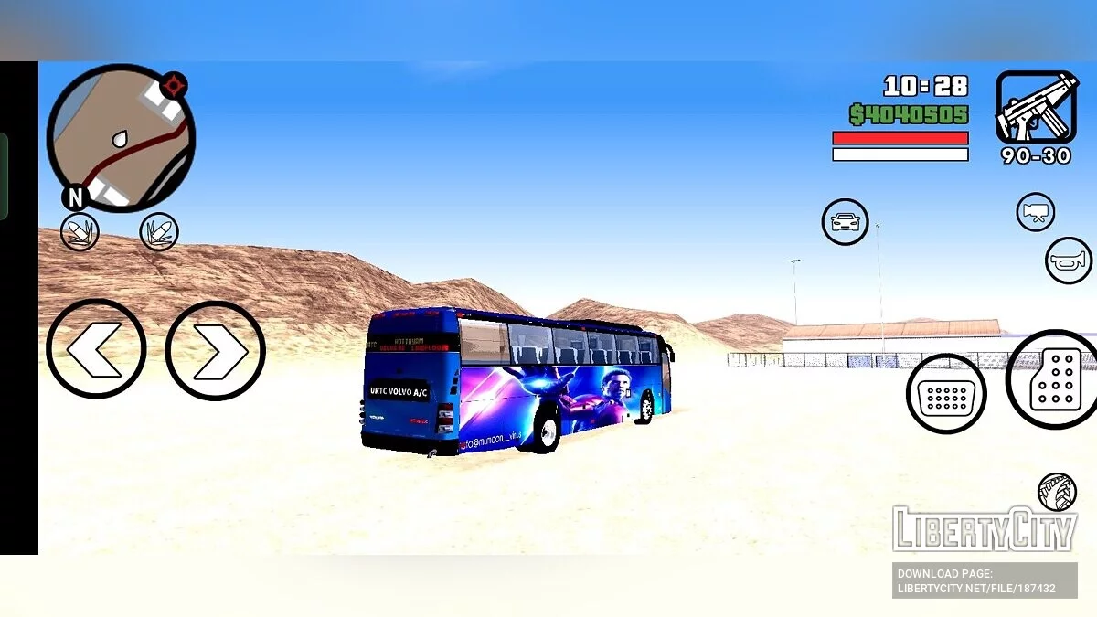 KSRTC Avengers Special Edition Bus / GTA San Andreas (iOS, Android)