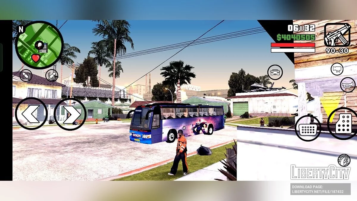 KSRTC Avengers Special Edition Bus / GTA San Andreas (iOS, Android)