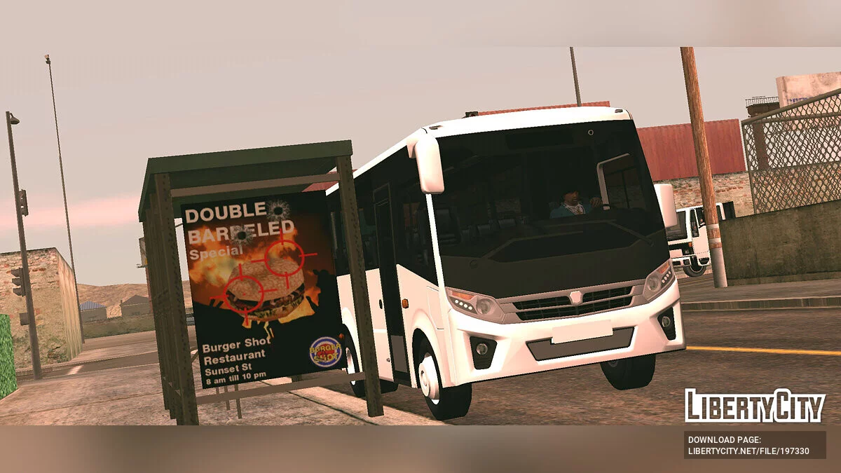 ПАЗ Вектор NEXT 2.0 / GTA San Andreas (iOS, Android)