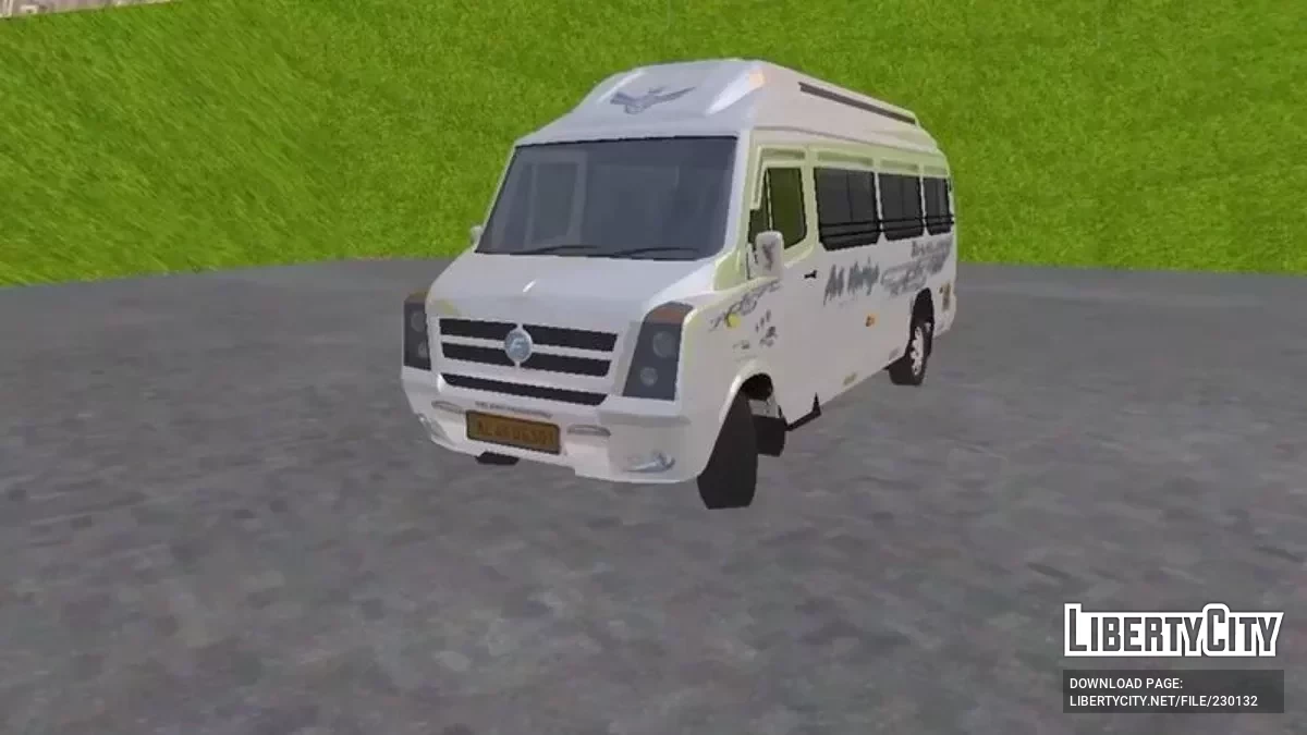 Force Traveller (индийский микроавтобус) / GTA San Andreas (iOS, Android)