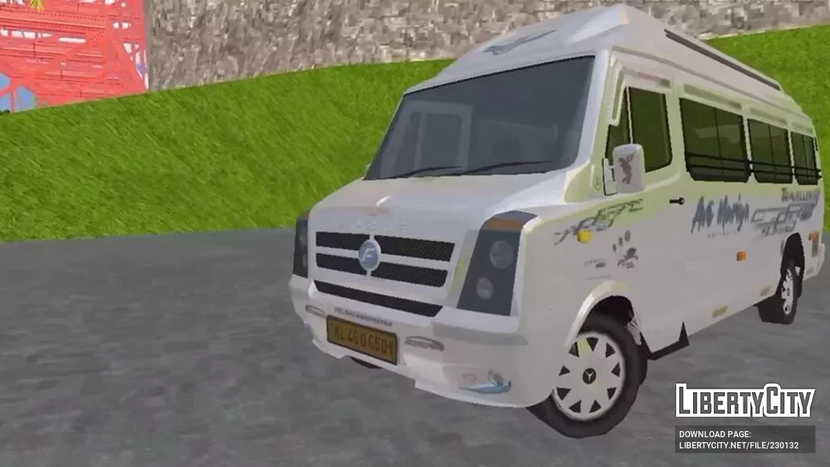 Force Traveller (индийский микроавтобус) / GTA San Andreas (iOS, Android)