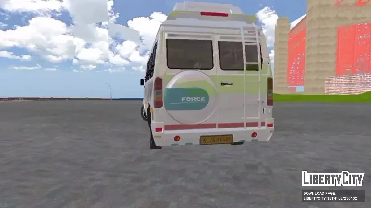 Force Traveller (индийский микроавтобус) / GTA San Andreas (iOS, Android)