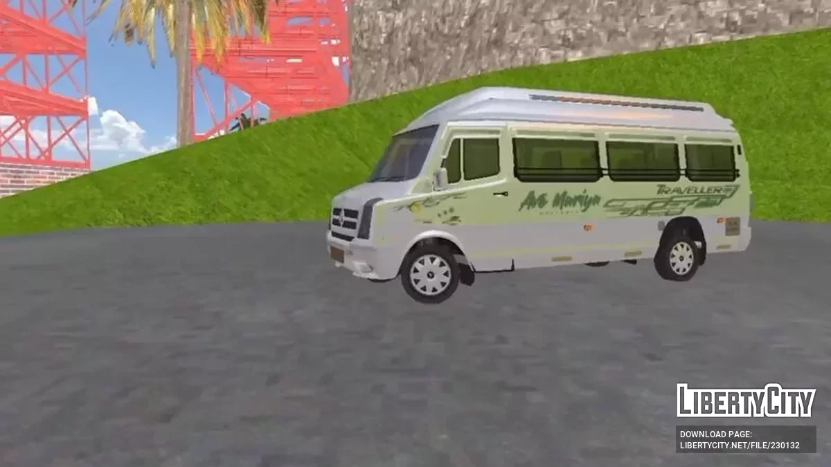 Force Traveller (индийский микроавтобус) / GTA San Andreas (iOS, Android)