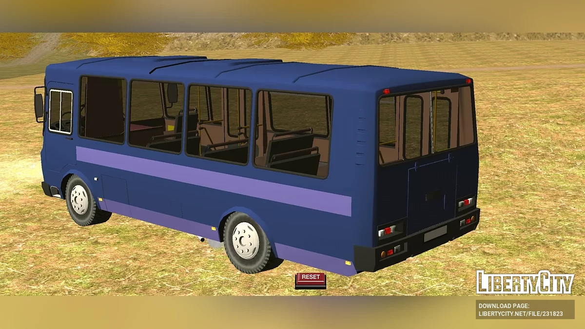 Paz 32053 hq poly + low poly + только dff / GTA San Andreas (iOS, Android)