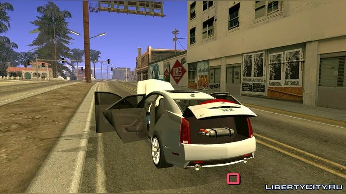 Cadillac CTS-V 2009 / GTA San Andreas (iOS, Android)