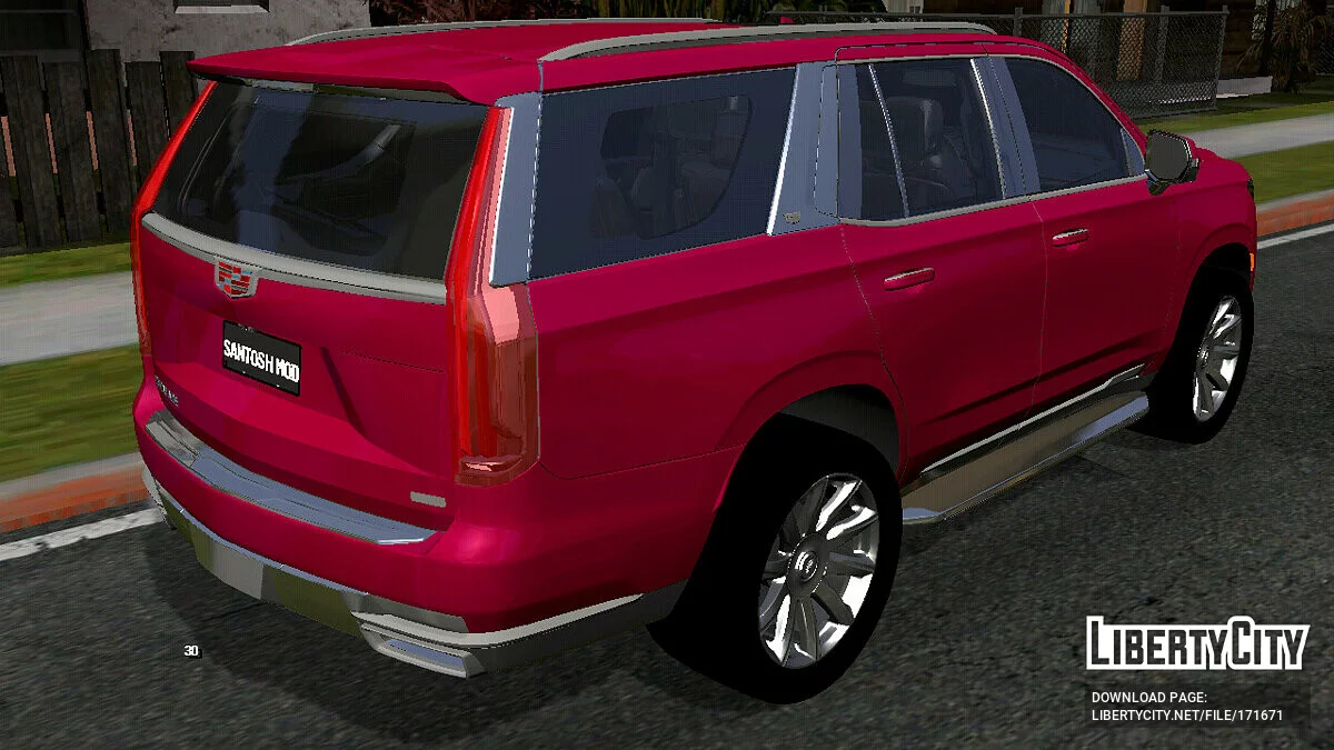 Cadillac Escalade 2021 (только DFF) / GTA San Andreas (iOS, Android)