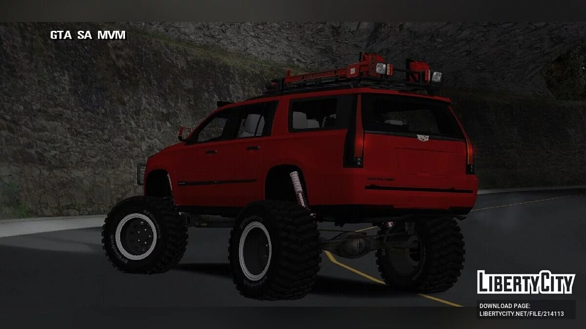 Cadillac Escalade Off Road Version One / GTA San Andreas (iOS, Android)
