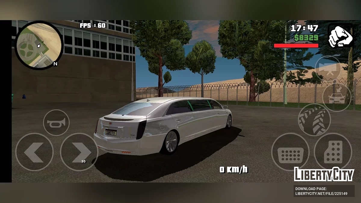 Cadillac Limousine / GTA San Andreas (iOS, Android)