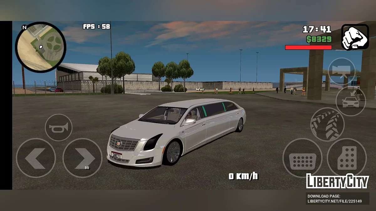 Cadillac Limousine / GTA San Andreas (iOS, Android)