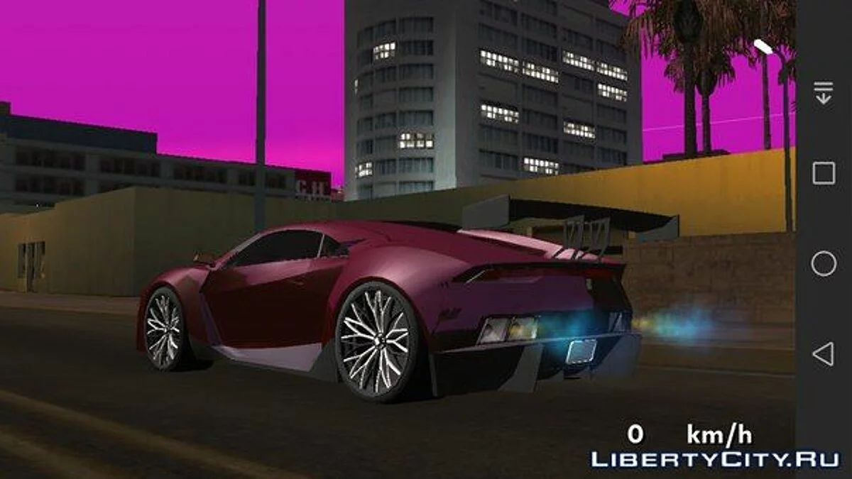 Пак машин из GTA V / GTA San Andreas (iOS, Android)