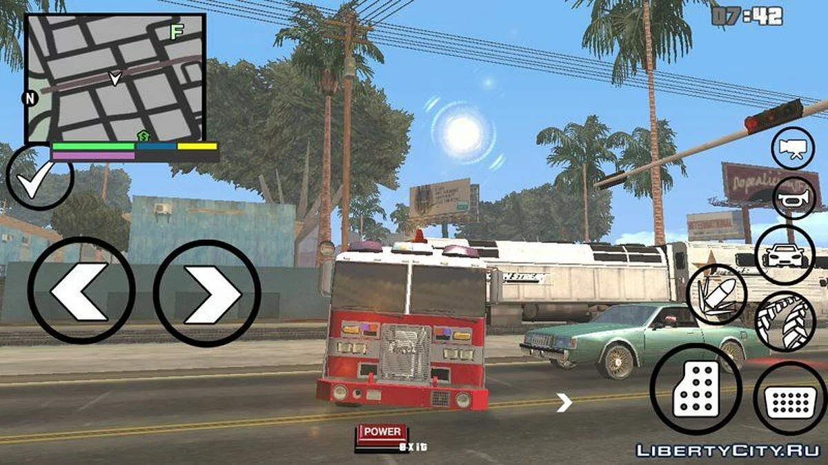 Служебные машины из GTA 5 / GTA San Andreas (iOS, Android)