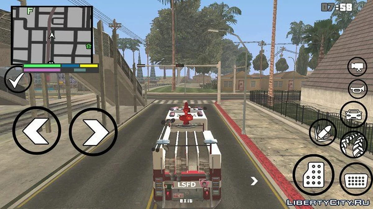 Служебные машины из GTA 5 / GTA San Andreas (iOS, Android)