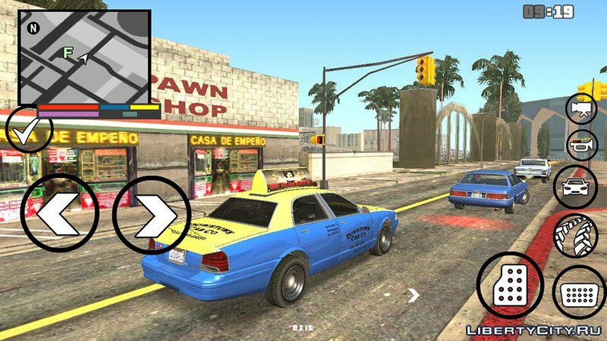 Замена firetruk.dff в GTA San Andreas (iOS, Android) (24 файла)