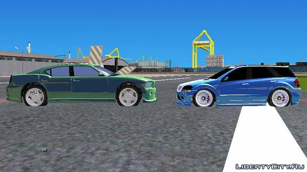 Пак машин из GTA TBOGT / GTA San Andreas (iOS, Android)