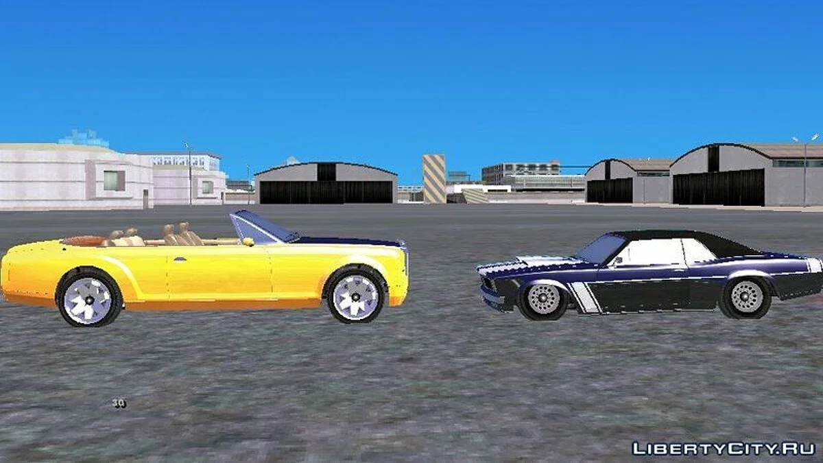 Пак машин из GTA TBOGT / GTA San Andreas (iOS, Android)