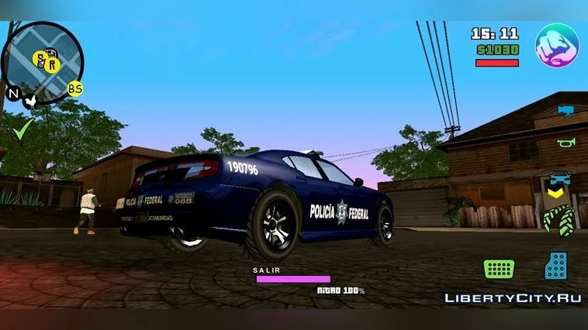 Две полицейские машины / GTA San Andreas (iOS, Android)
