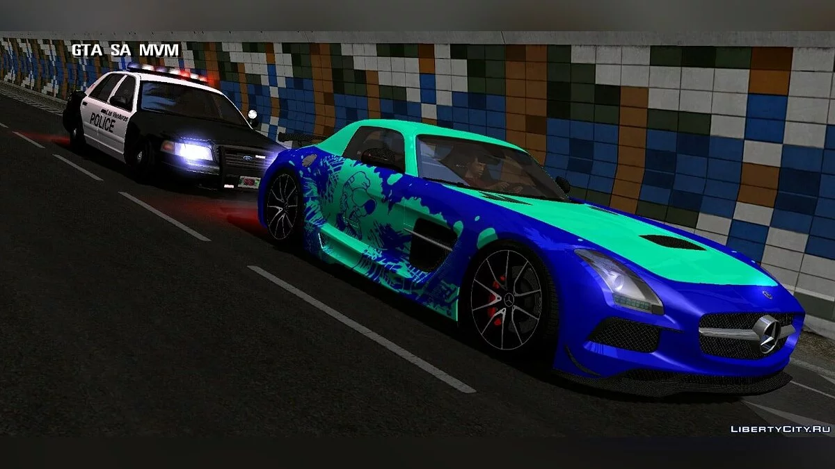 Ford Crown Victoria — пак автомобилей для 3-х штатов / GTA San Andreas (iOS, Android)