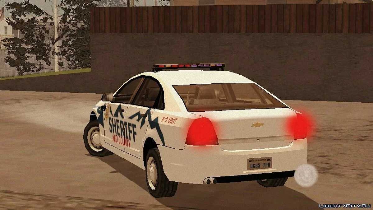 Red County Sheriff Office K-9 car-pack / GTA San Andreas (iOS, Android)